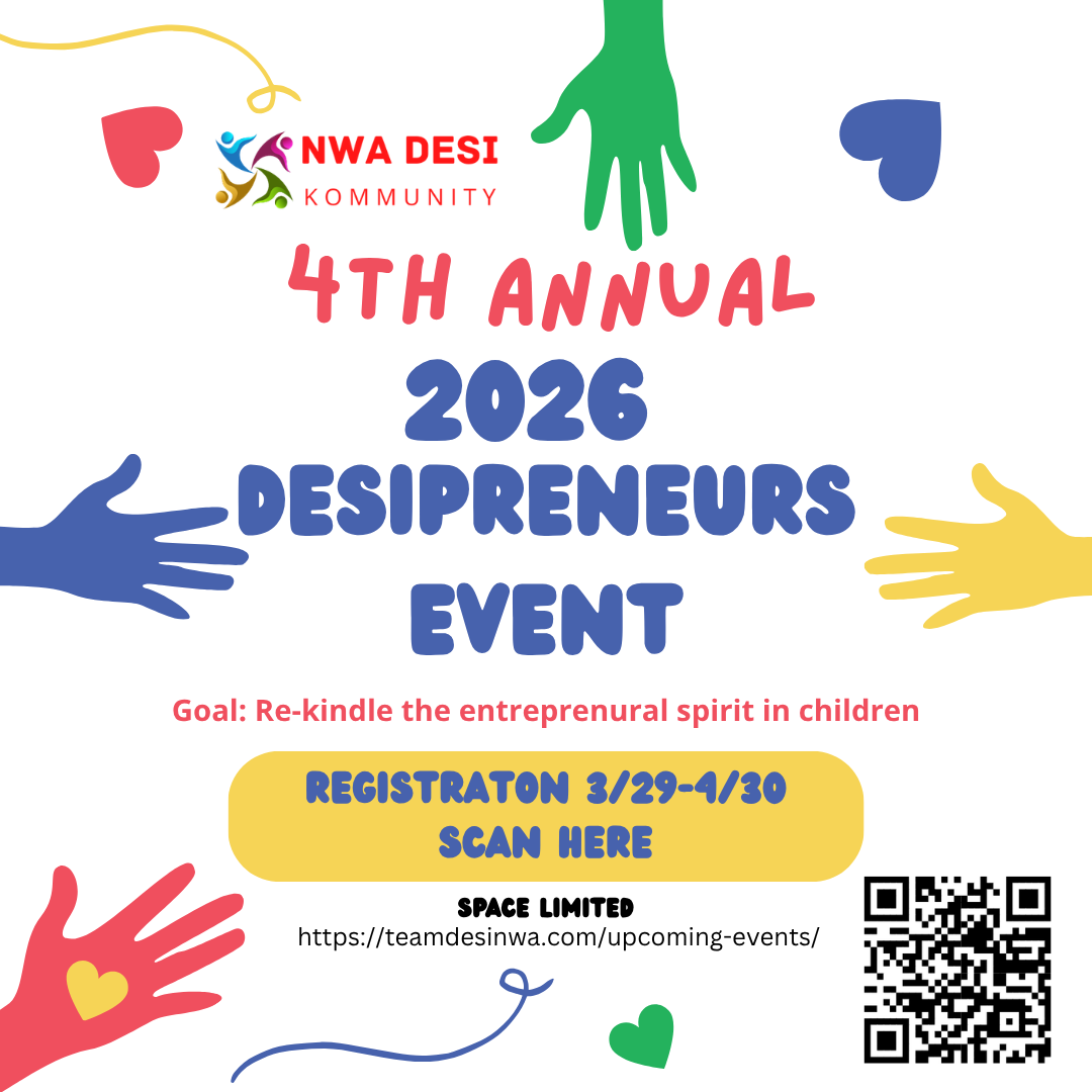 2026 Desiprenuers Registration Form..